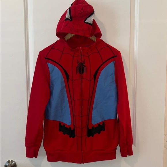 Marvel Other - Marvel spider man hoodie zip up sweater